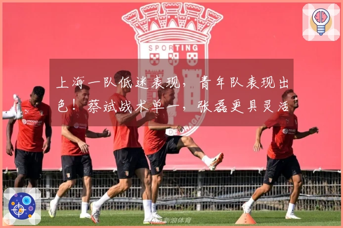 上海一队低迷表现，青年队表现出色！蔡斌战术单一，张磊更具灵活用人优势
